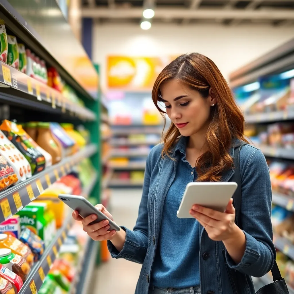 Mężczyzna analizujący rachunki za media i sprawdzający zużycie energii na tablecie
